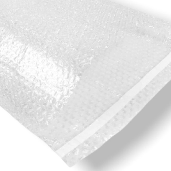 100 Bubble Out Mailers Clear Bubble Wrap Pouches Self Sealing Shipping Bags 4x5 - Picture 5 of 5